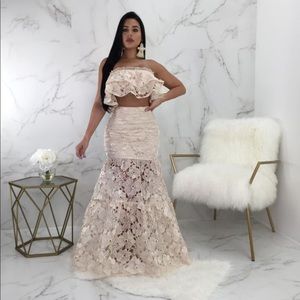 Champagne glamour set New